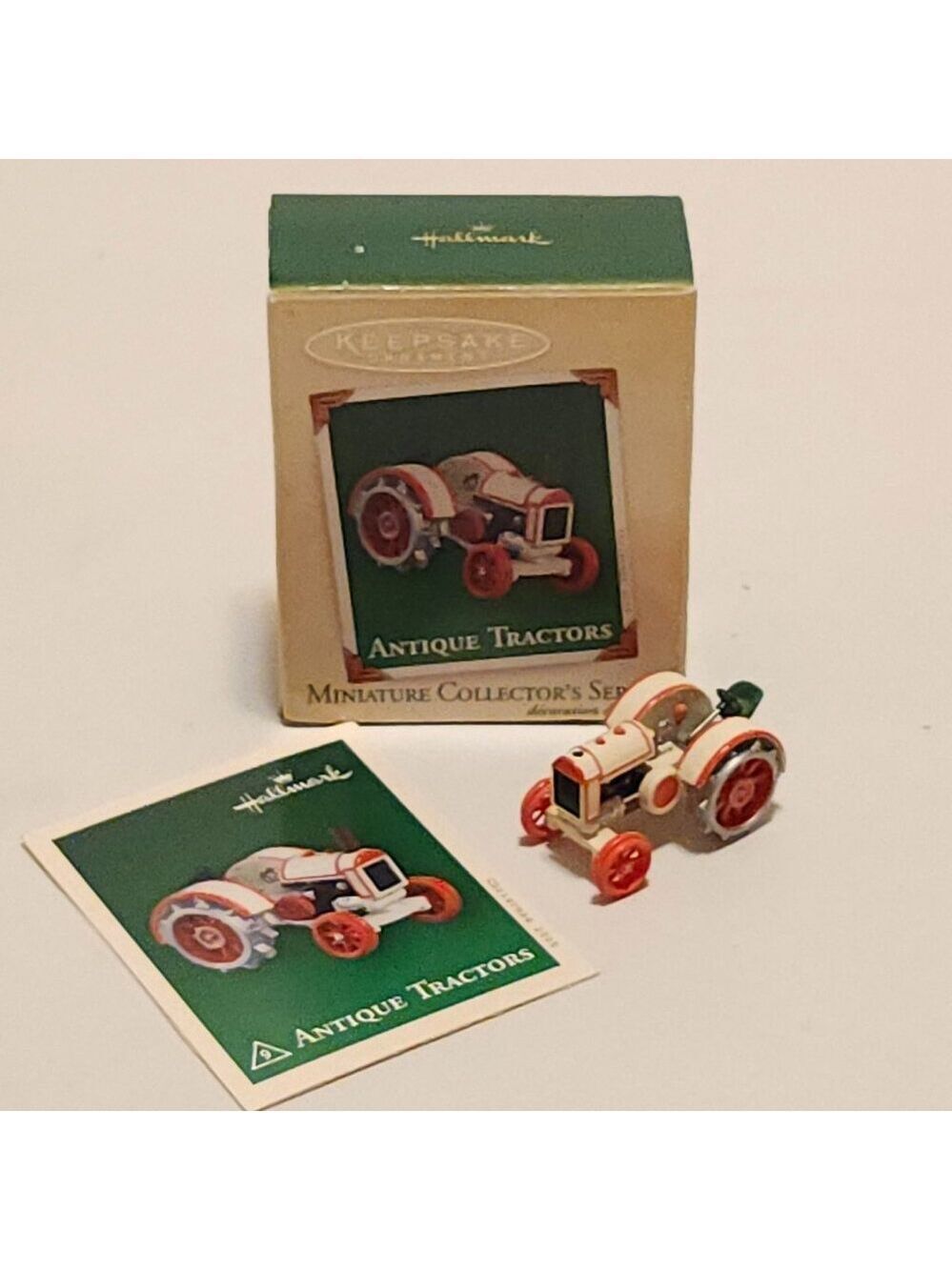 RETRO Hallmark Keepsake Antique Tractors Miniature Collector's Series 2005